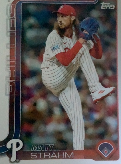 2025 Topps #672 Matt Strahm — front