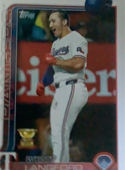 2025 Topps #455 Wyatt Langford — front