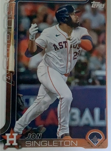 2025 Topps #462 Jon Singleton — front