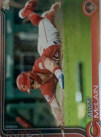 2025 Topps #647 Matt McLain — front