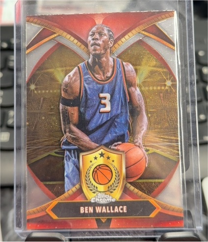 2024-25 Topps Chrome Ball of Duty #BOD-20 Ben Wallace — front