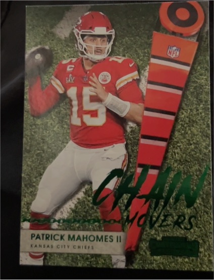 2021 Panini Contenders Chain Movers #CM-PMA Patrick Mahomes II — front