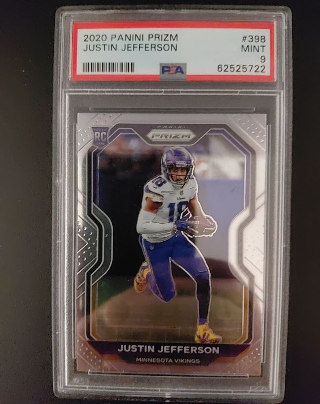 2020 Panini Prizm #398 Justin Jefferson — front