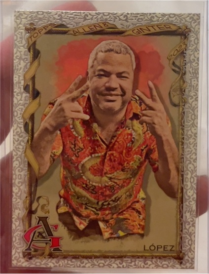 2023 Topps Allen & Ginter #261 Moises Lopez — front