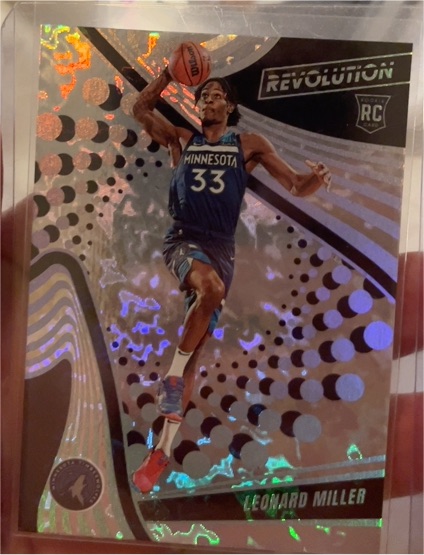 2023-24 Panini Revolution #133 Leonard Miller — front