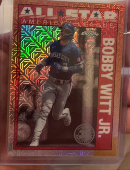 2025 Topps Series 2 #90ASC-50 Bobby Witt Jr. — front