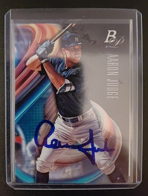 2018 Bowman Platinum #86 Aaron Judge — front
