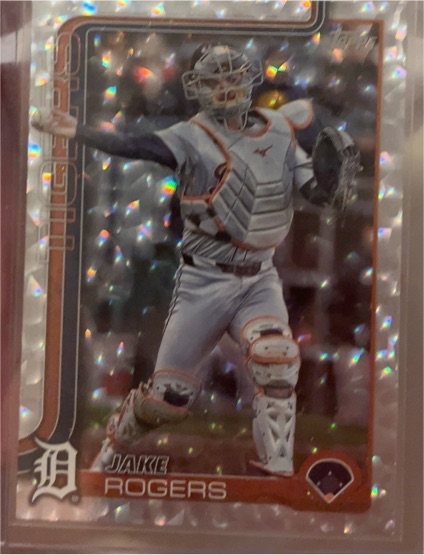 2025 Topps Series 1 #55 Jake Rogers — front