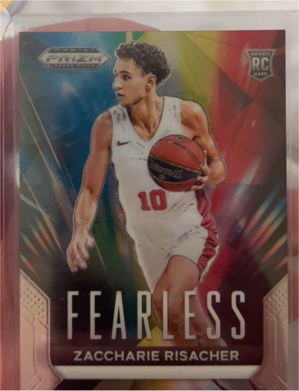 2024 Panini Prizm Draft Picks #11 Zaccharie Risacher Fearless — front