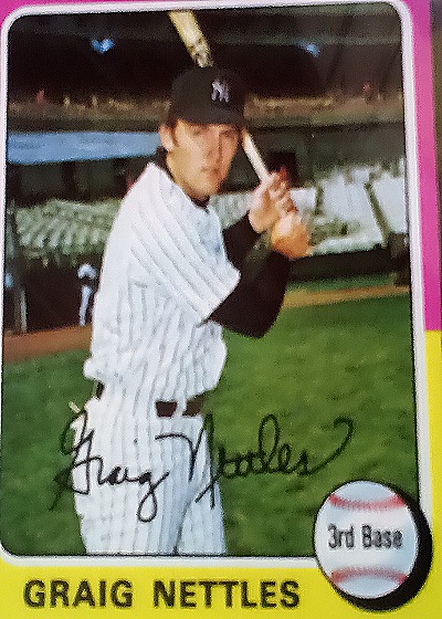 1975 Topps #100 Graig Nettles — front