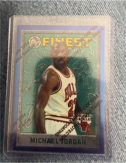 1995-96 Topps Finest #229 Michael Jordan — front