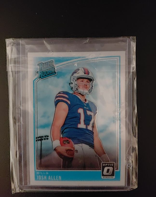 2018 Donruss Optic #154 Josh Allen Rookie — front