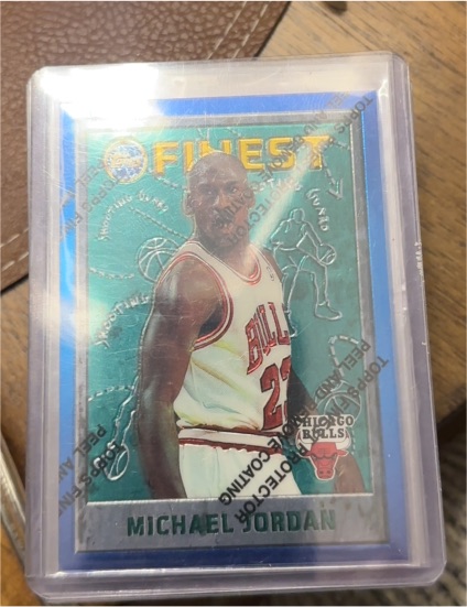 1995-96 Topps Finest #229 Michael Jordan — front