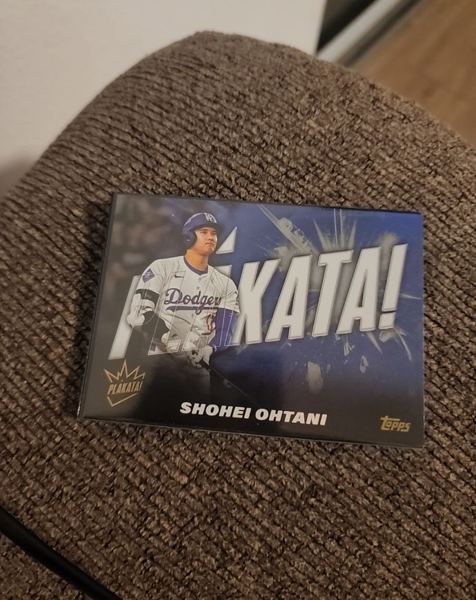 2024 Topps Shohei Ohtani Plakata! #PLAK-31 — front