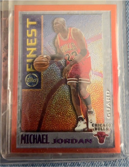 1995-96 Topps Finest Mystery #M1 Michael Jordan — front