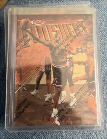 1997-98 Topps Finest Finishers #39 Michael Jordan — front