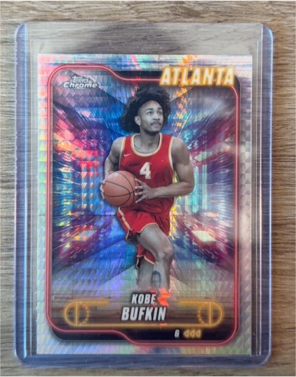 2024-25 Topps Chrome #29 Kobe Bufkin — front