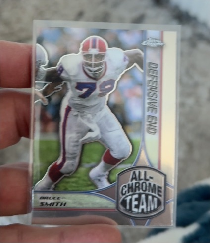2024 Topps Chrome #ACT-13 Bruce Smith All-Chrome Team — front