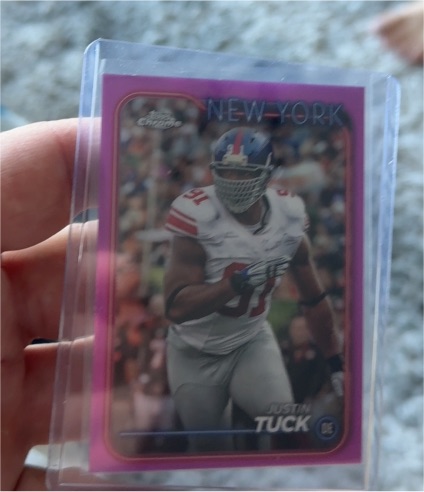 2024 Topps Chrome #142 Justin Tuck — front