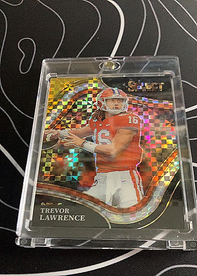 2022 Panini Select Draft Picks #136 Trevor Lawrence — front