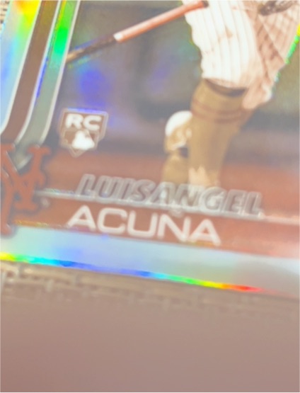 2025 Topps Series 1 #207 Luisangel Acuna — front
