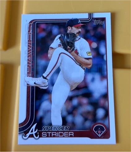 2025 Topps Series 2 #579 Spencer Strider — front