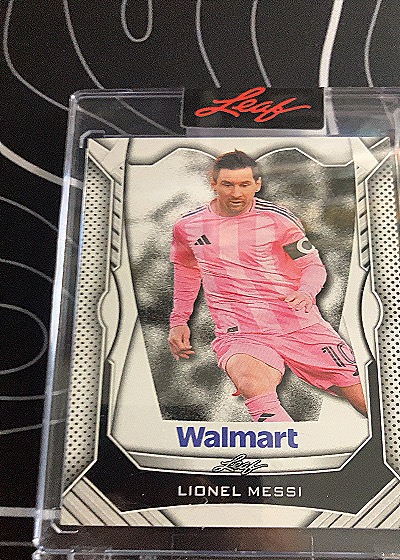 2025 Leaf #PB-4 Lionel Messi — front