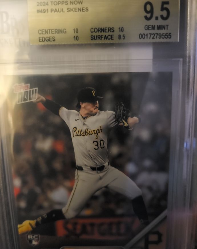 2024 Topps Now #491 Paul Skenes — front