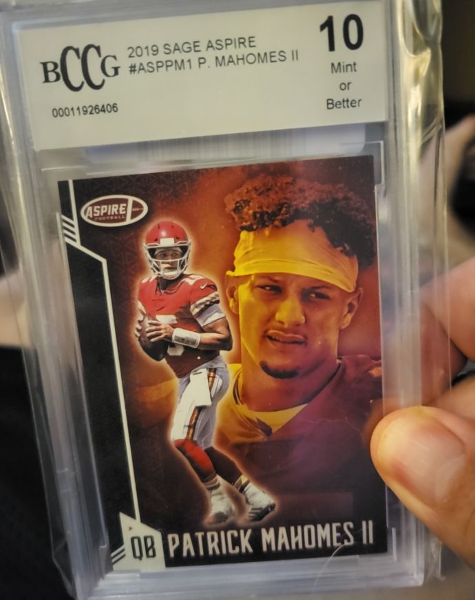 2019 Sage Aspire #ASPPM1 Patrick Mahomes II — front