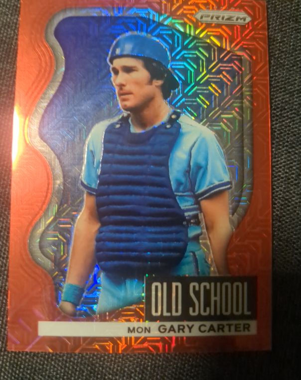 2022 Panini Prizm Old School #OS-10 Gary Carter — front