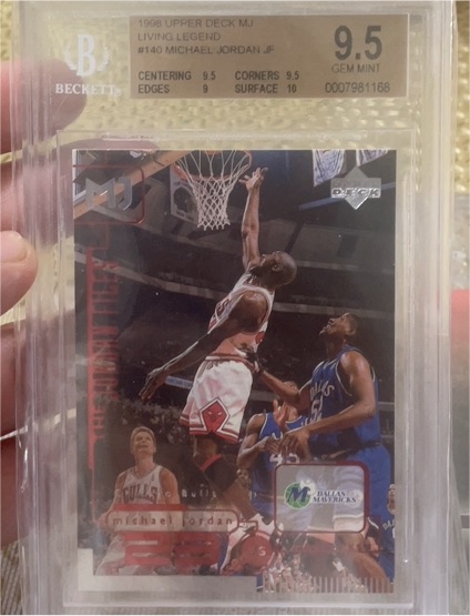 1998 Upper Deck Living Legend #140 Michael Jordan — front