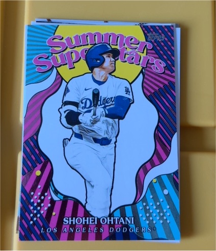 2025 Topps Series 2 Summer Superstars #SS-19 Shohei Ohtani — front