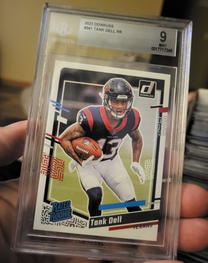 2023 Donruss #341 Tank Dell Rated Rookie — front