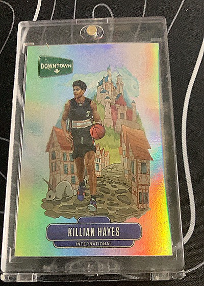 2020 Panini Collegiate Chronicles Downtown #D-16 Killian Hayes — front