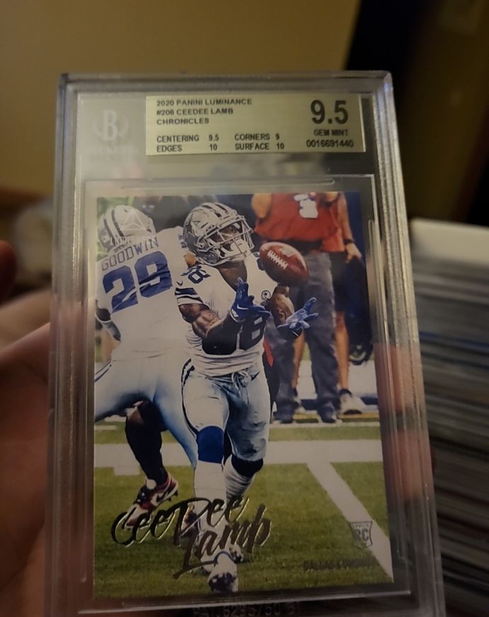 2020 Panini Chronicles Luminance #206 CeeDee Lamb — front