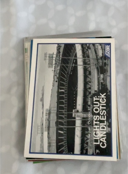 1990 Score #701 Lights Out Candlestick — front
