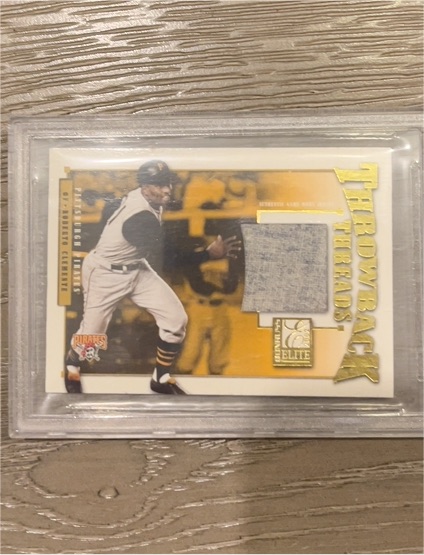 2002 Donruss Elite Throwback Threads #TT-7 Bill Mazeroski — front