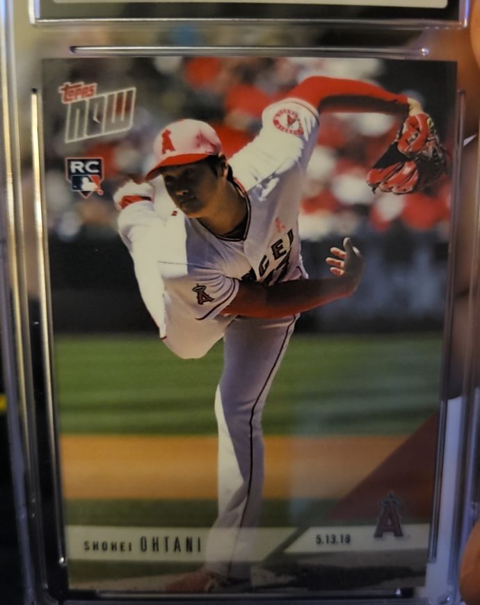 2018 Topps Now #210J Shohei Ohtani — front
