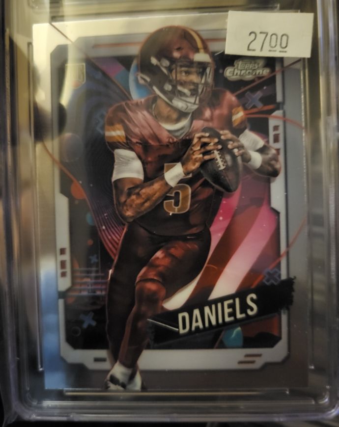 2024 Topps Chrome Cosmic #196 Jayden Daniels — front