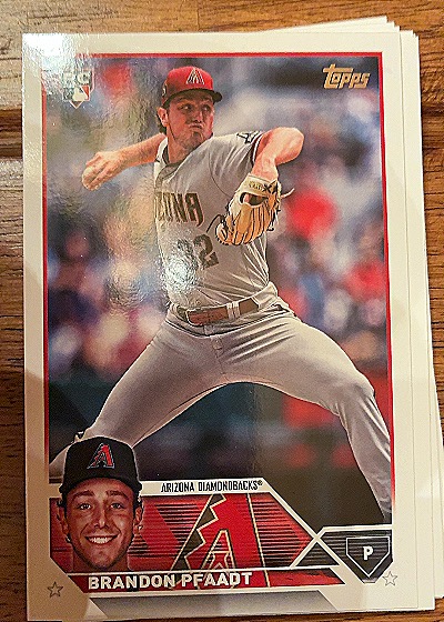 2023 Topps Update #US6 Brandon Pfaadt — front