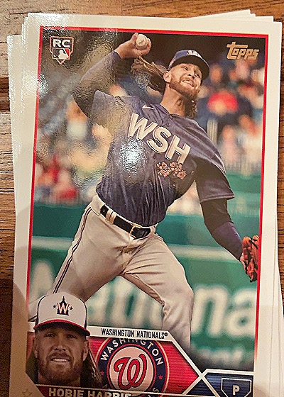 2023 Topps Update #US294 Hobie Harris — front