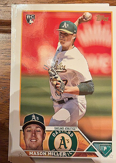 2023 Topps Update #US15 Mason Miller — front