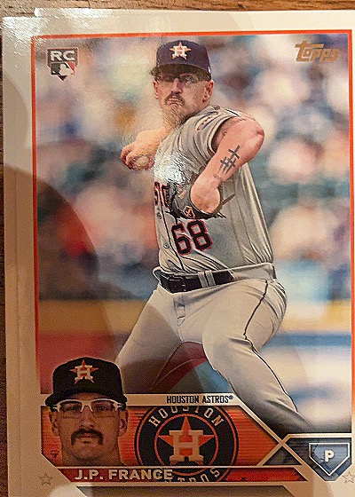 2023 Topps Update #US159 J.P. France — front