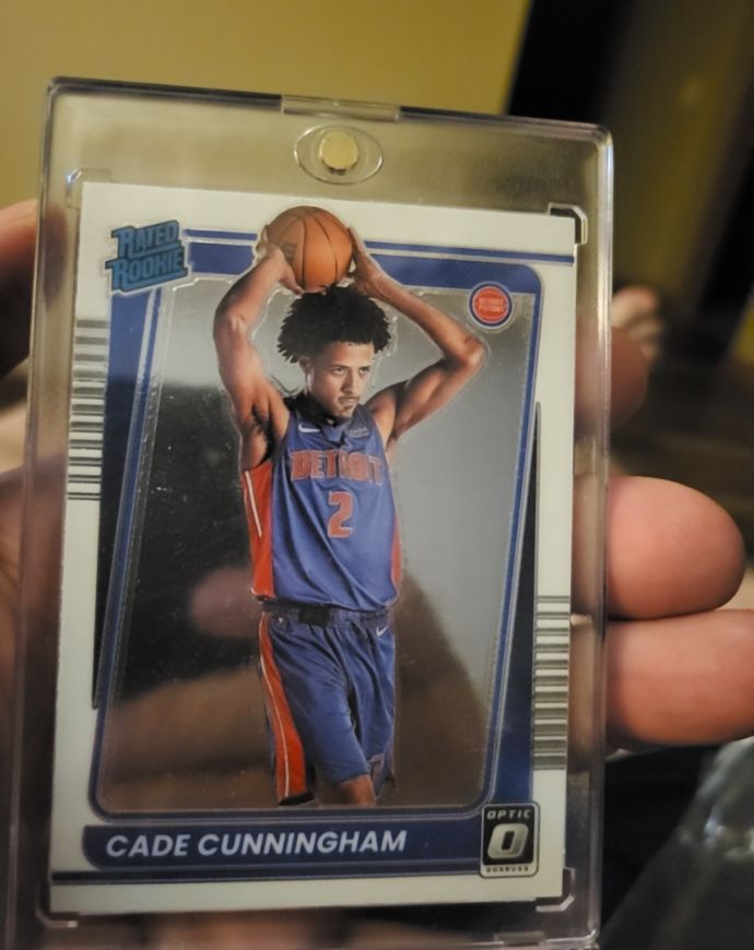 2021-22 Panini Donruss Optic #161 Cade Cunningham — front