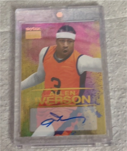 2000 Topps Allen Iverson — front