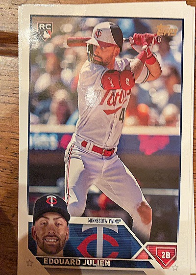 2023 Topps Update #US222 Edouard Julien — front