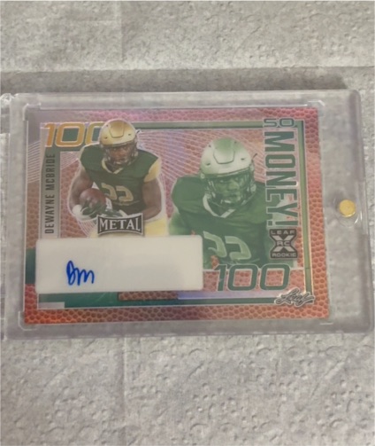 2023 Leaf Metal So Money #SM-DMB Dewayne McBride — front