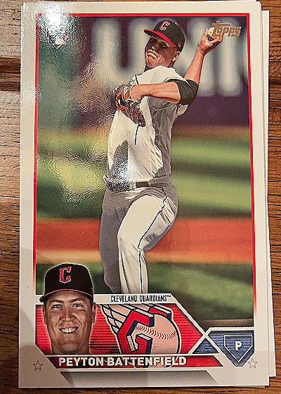 2023 Topps Update #US267 Peyton Battenfield — front