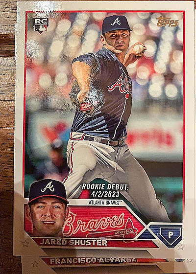 2023 Topps Update #US309 Jared Shuster — front