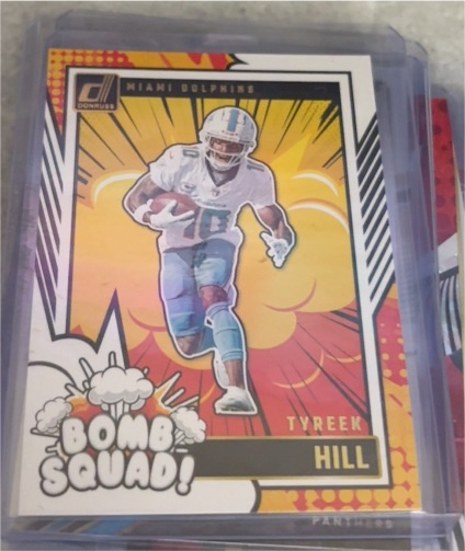 2024 Panini Donruss #16 Tyreek Hill Bomb Squad — front
